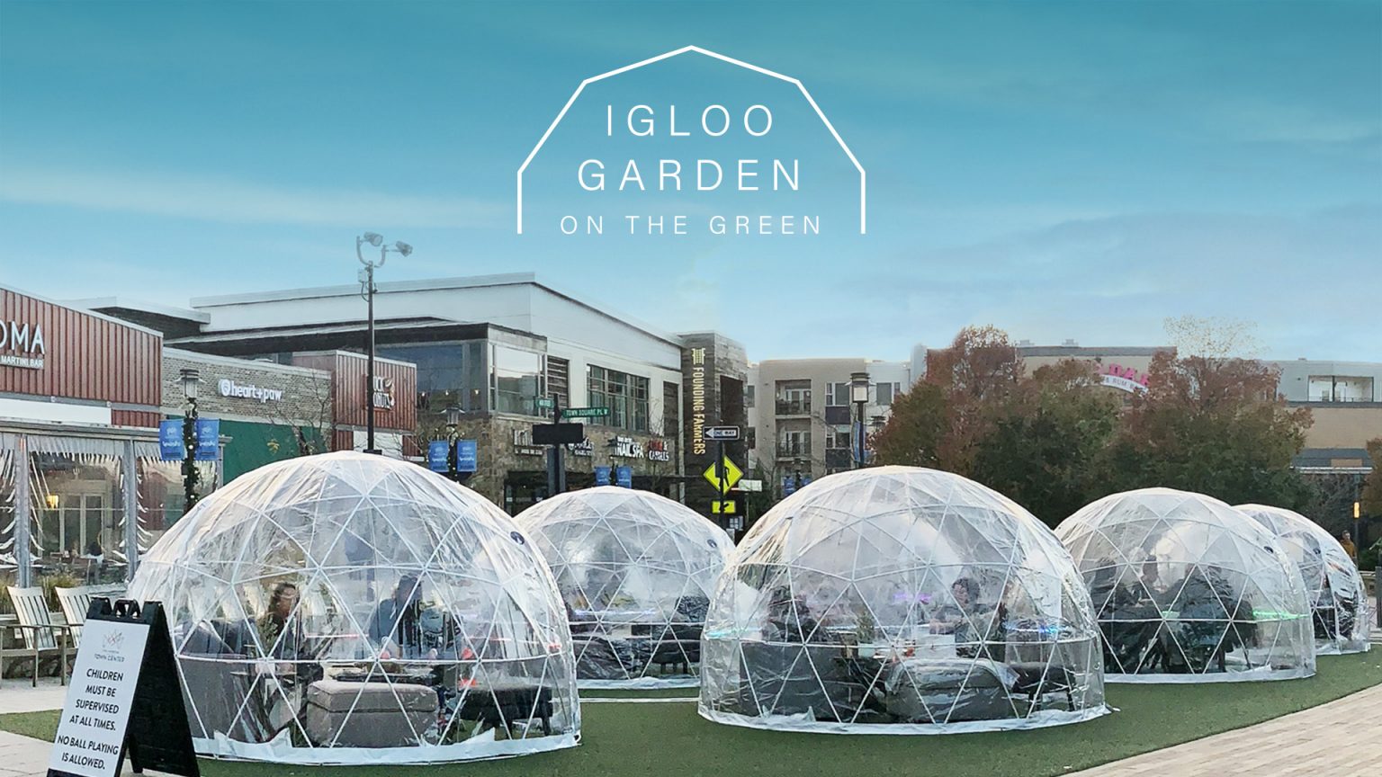 Gallery 3 - Igloo Garden during the day