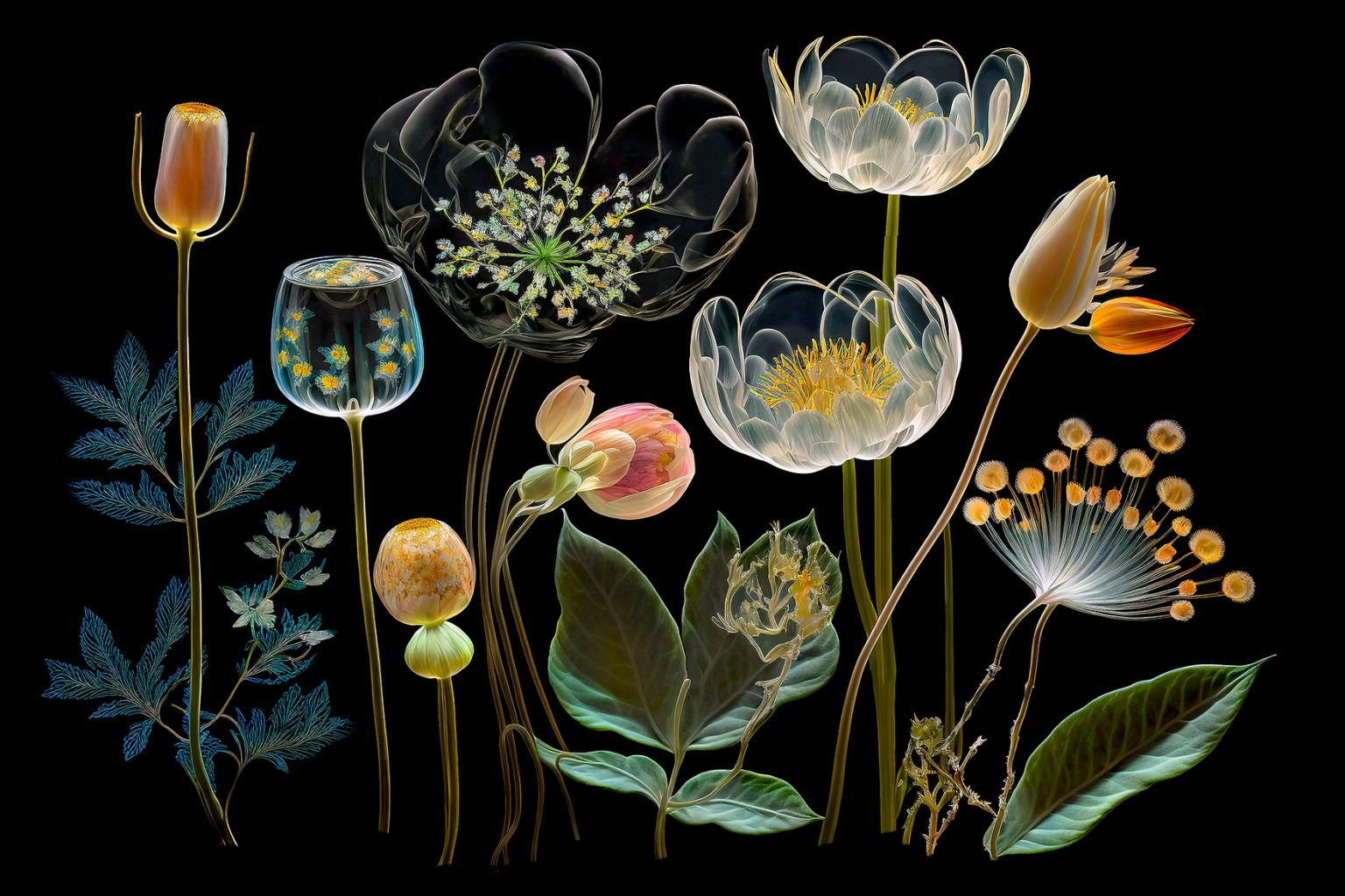 Gallery 1 - Magnolia, 2024 by Janie Fitzgerald. 24
