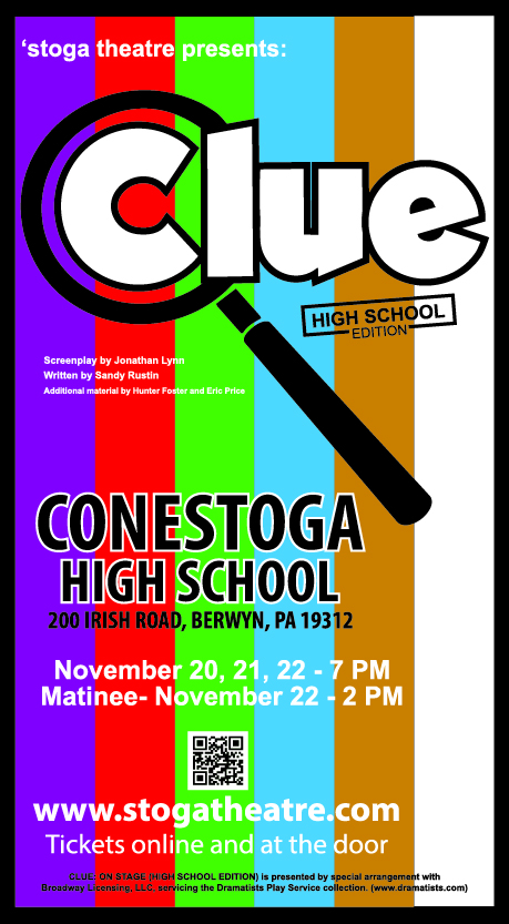 Gallery 1 - Conestoga High School's Fall Drama: CLUE (High School Edition)