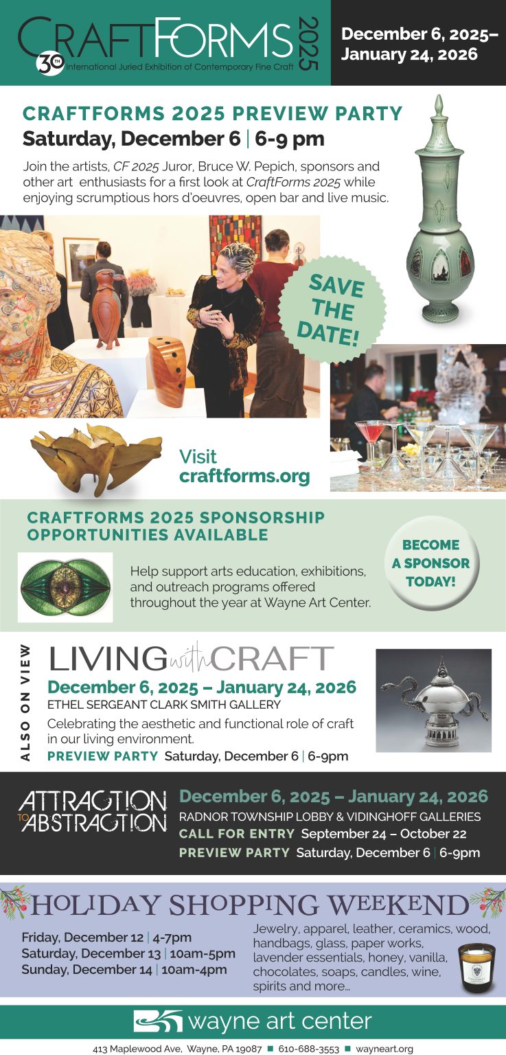 Gallery 1 - 2025 CraftForms, Living with Craft and Attraction to Abstraction Exhibition