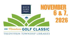 Miniature Golf INSIDE Paoli Library