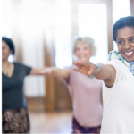 Line Dancing at New Horizons in Narberth